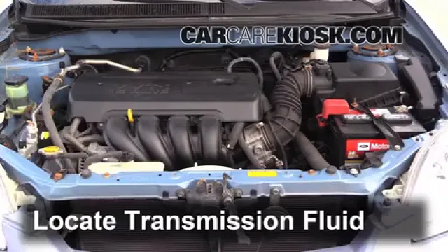 2008 Toyota Matrix XR 1.8L 4 Cyl. Liquide de transmission Vérifier le niveau de liquide